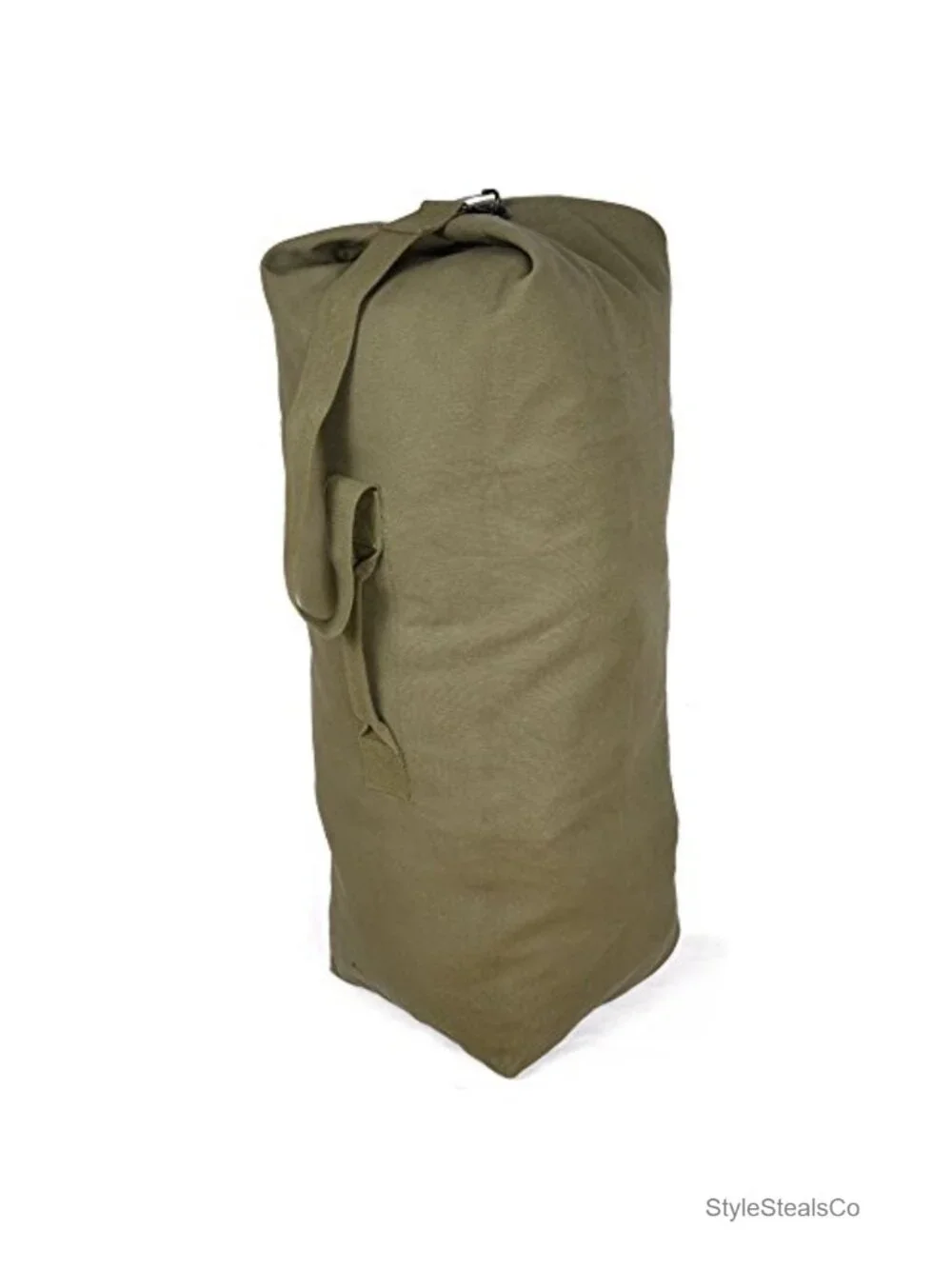 Heavyweight Canvas Top Load Duffle Bag - Extra Large Utility Holdall